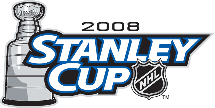 Stanley Cup Playoffs 2008 Wordmark Logo v2 iron on heat transfer